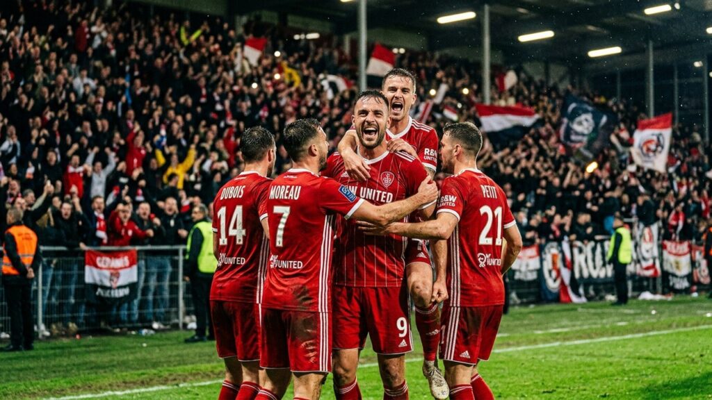 Red Star Triomphe À Amiens Et Valide Les Playoffs De Montée
