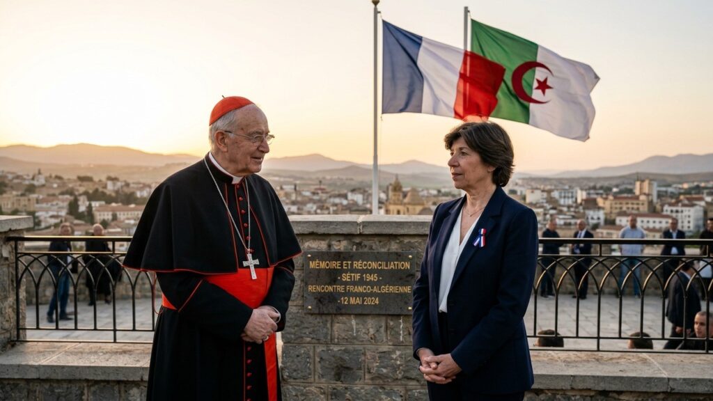 Relations France-Algérie : Le Cardinal d’Alger Salue la Visite d’une Ministre à Sétif