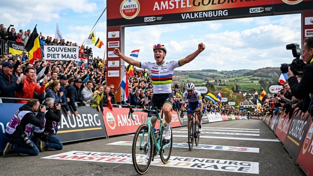 Remco Evenepoel Remporte l&rsquo;Amstel Gold Race 2026