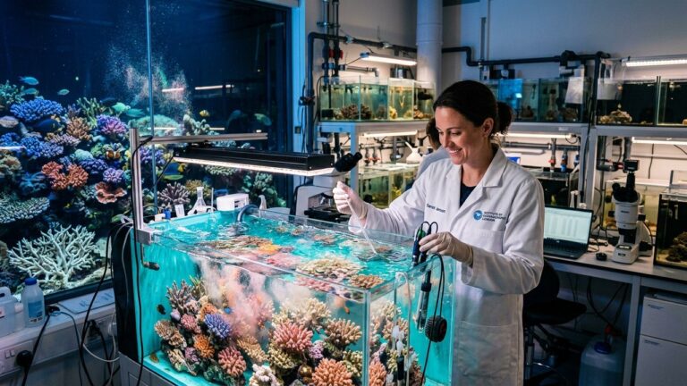 Renaissance des Coraux : Le Laboratoire Qui Défie le Réchauffement Climatique