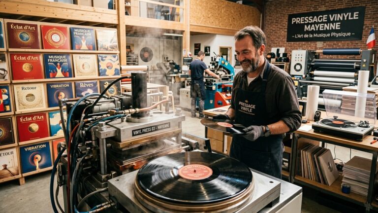Renaissance du Vinyle en Mayenne : MPO Revient Plus Fort