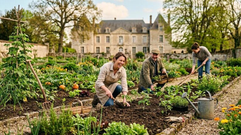 Renaissance d&rsquo;un Potager Historique de 230 Ans à Méréville
