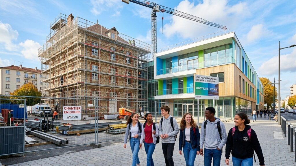 Rénovation XXL du Lycée de Cachan : Un Chantier Historique