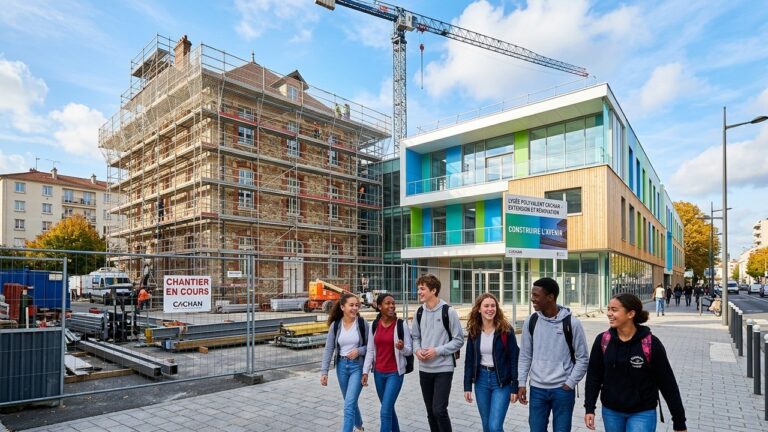 Rénovation XXL du Lycée de Cachan : Un Chantier Historique