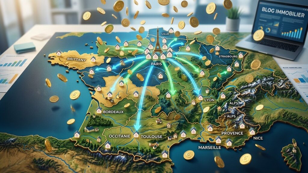 Répartition des 210 Millions d&rsquo;Euros de Taxes Airbnb en France en 2025