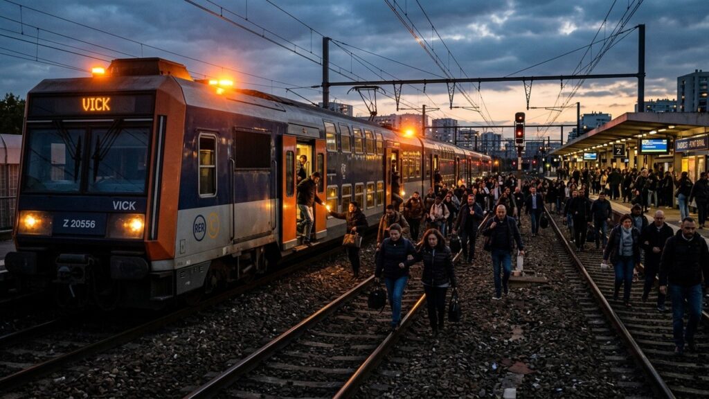 RER C Île-de-France : Trafic Totalement Interrompu Jusqu&rsquo;à la Fin du Service
