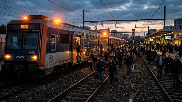 RER C Île-de-France : Trafic Totalement Interrompu Jusqu&rsquo;à la Fin du Service
