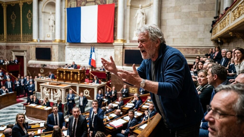 Retraité de 75 Ans Amende pour Avoir Perturbé l&rsquo;Assemblée Nationale