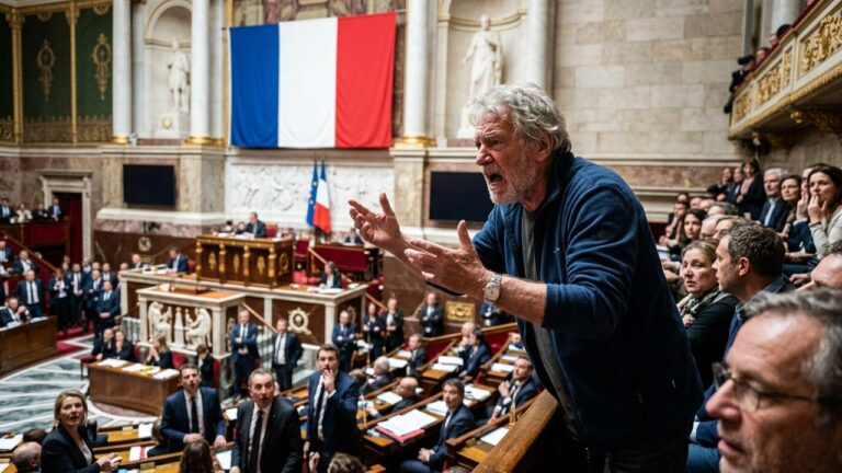 Retraité de 75 Ans Amende pour Avoir Perturbé l&rsquo;Assemblée Nationale