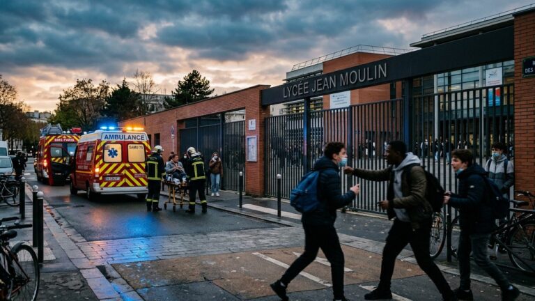 Rixe à la Sortie d’un Lycée dans le Val-d’Oise : Deux Adolescents Blessés