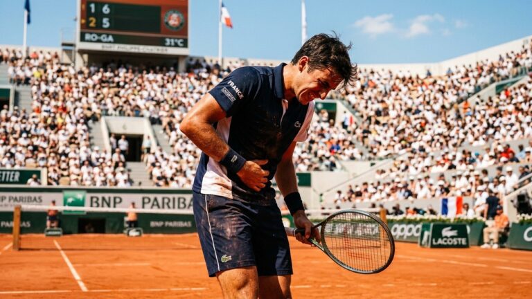 Roland-Garros 2026 : Arthur Géa et ses soucis gastriques en plein match