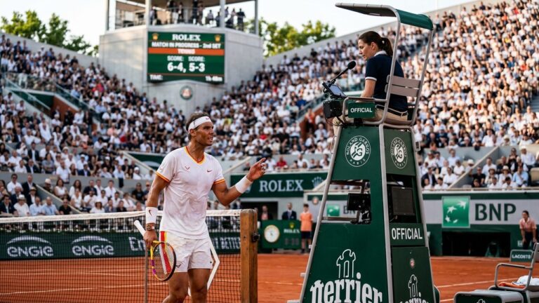 Roland-Garros 2026 : Règles Pauses Toilettes au Tennis