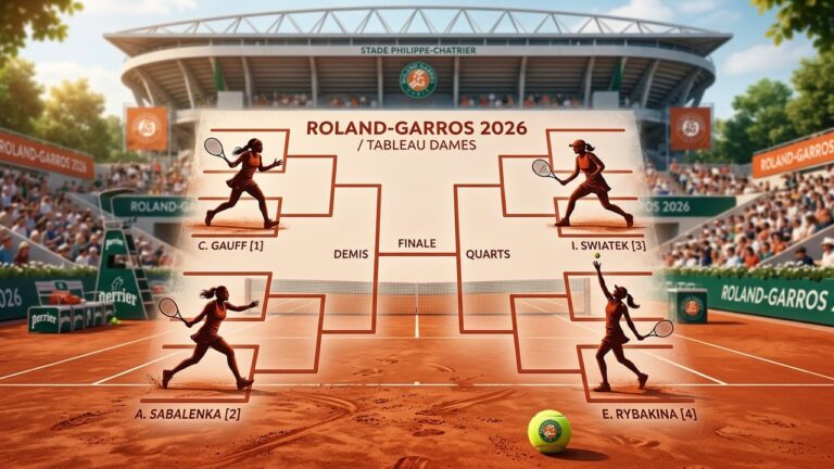Roland Garros 2026 : Tirage au Sort et Analyse du Tableau Simples Dames