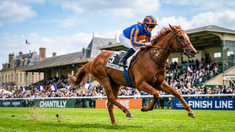 Royalwood Triomphe à Chantilly dans le Quinté du 12 Mai