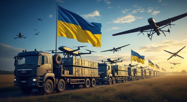 Royaume-Uni Envoie 120000 Drones à l&rsquo;Ukraine : Livraison Record