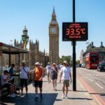 Royaume-Uni : Record Historique de Chaleur en Mai à 33,5 °C