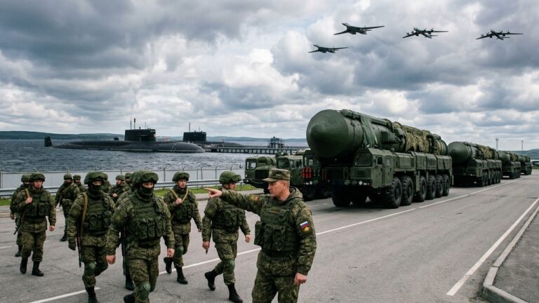Russie : 65 000 Militaires en Exercices Nucléaires Massifs