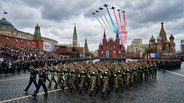 Russie : Absence de Matériel Militaire au Défilé du 9 Mai à Moscou