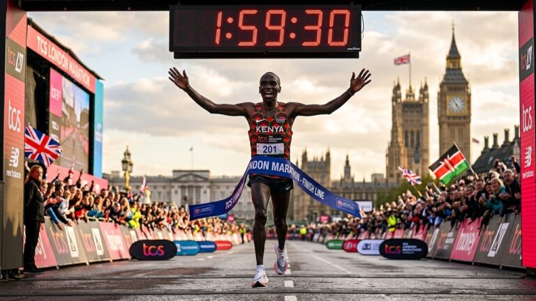 Sabastian Sawe Pulvérise le Record du Monde du Marathon Sous les 2 Heures