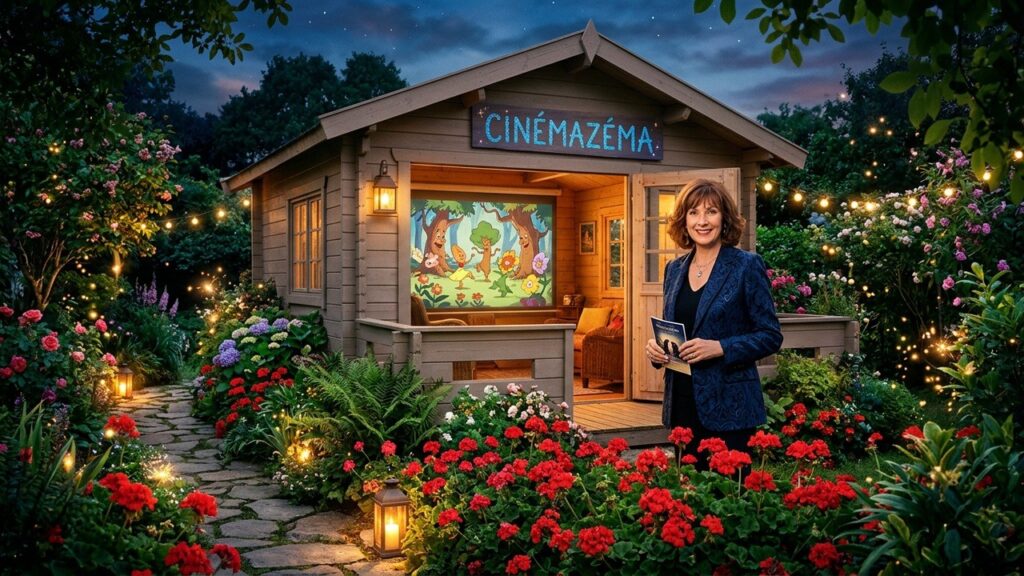 Sabine Azéma et son Cinéma Magique à Chaumont-sur-Loire