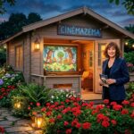 Sabine Azéma et son Cinéma Magique à Chaumont-sur-Loire