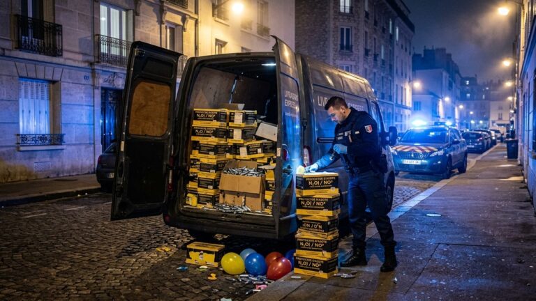 Saisie Massive de Gaz Hilarant à Saint-Denis : 420 Bouteilles Confisquées