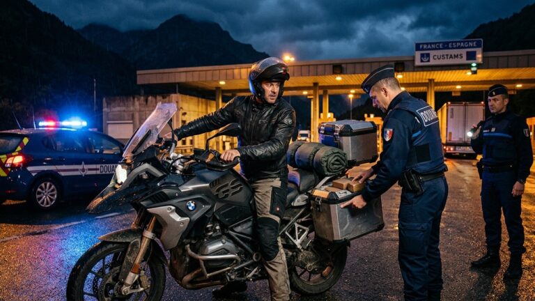 Saisie Record : Motard Interpellé avec 71,5 Kg de Cocaïne à la Frontière