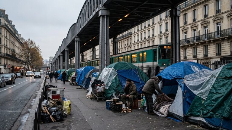 Sans-Abri sous le Métro à Paris : le Maire Prêt à Créer de Grands Centres