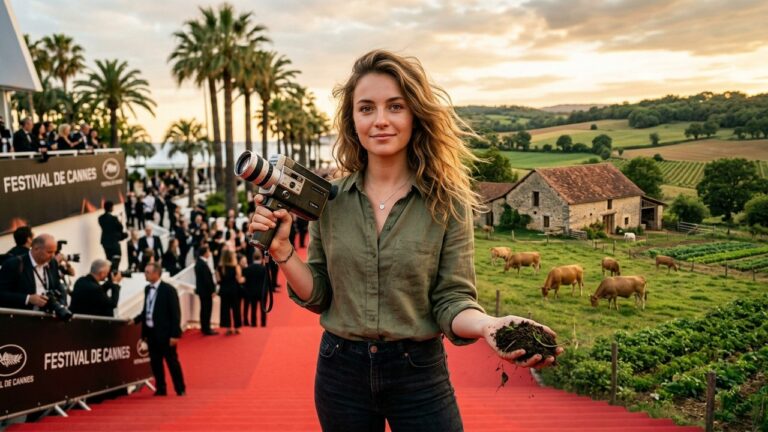 Sarah Du Lot : D&rsquo;Agricultrice À Réalisatrice Au Festival De Cannes