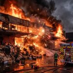 Sarcelles : Entrepôt en Flammes Révèle des Tonnes de Feux d&rsquo;Artifice