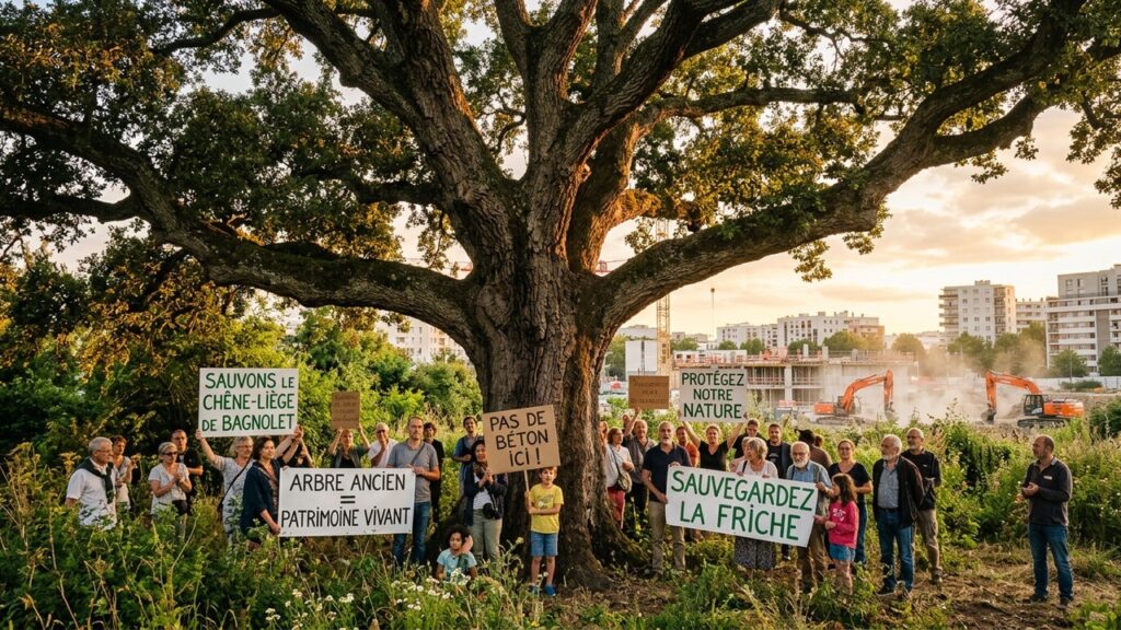 Sauver le Chêne-Liège de Bagnolet : Un Combat pour un Arbre Emblématique