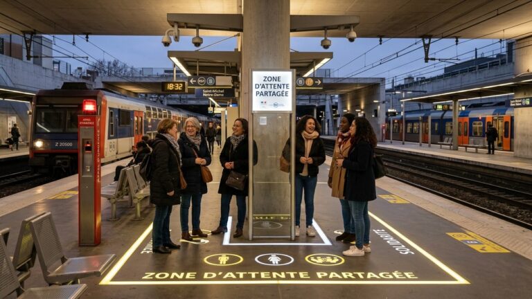 Sécurité des Femmes dans les Transports : La Zone d&rsquo;Attente Partagée Testée