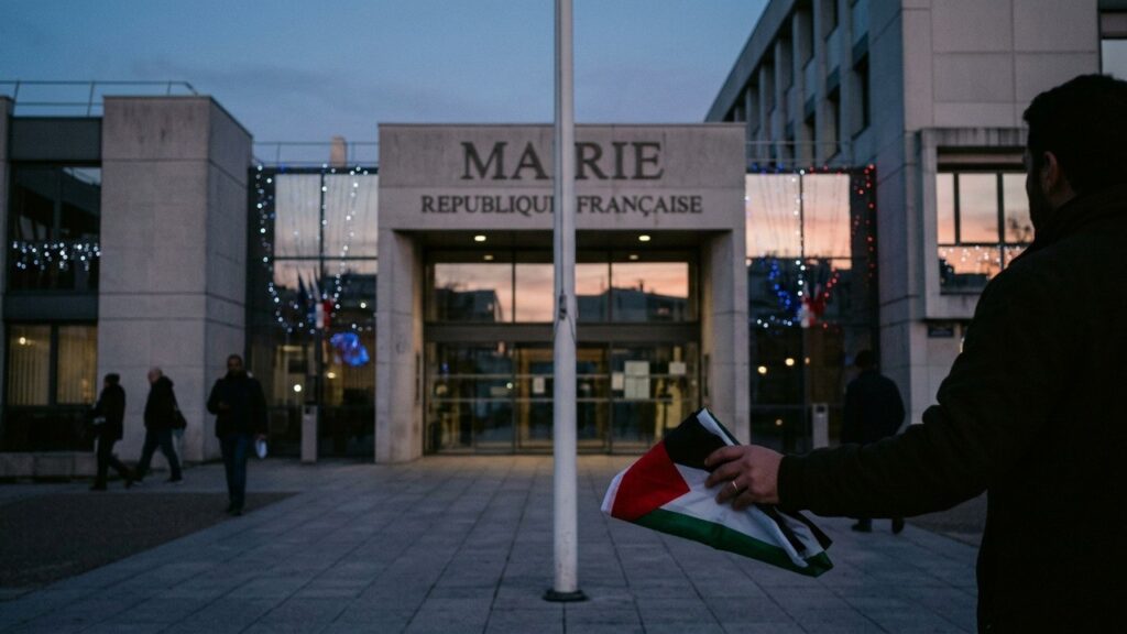 Seine-Saint-Denis : Retrait du Drapeau Palestinien de la Mairie de La Courneuve