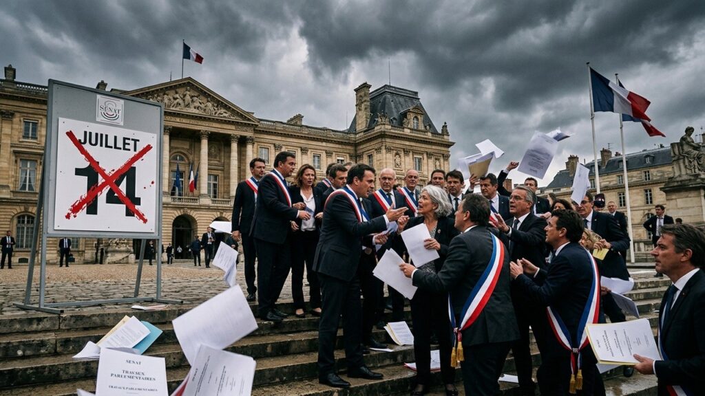 Sénat Refuse de Siéger Après le 14 Juillet : Tension Parlementaire