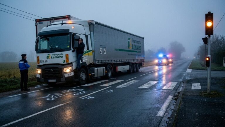 Septuagénaire Tuée par Poids Lourd dans l&rsquo;Oise : Chauffeur Sous Contrôle Judiciaire