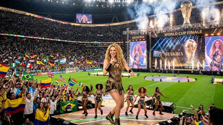 Shakira De Retour Pour L Hymne De La Coupe Du Monde 2026