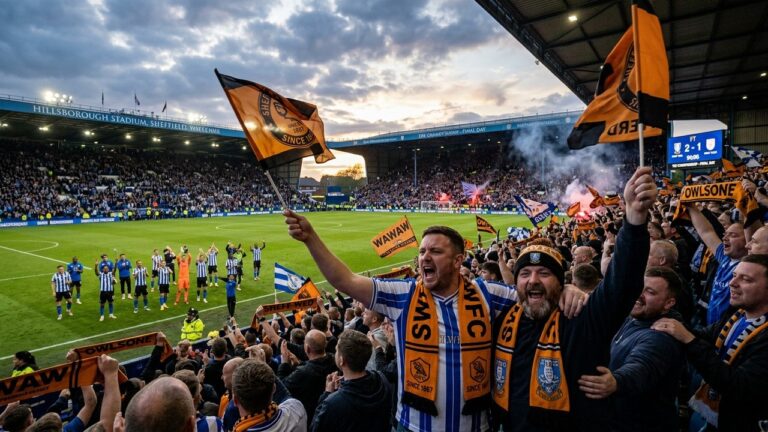 Sheffield Wednesday : Termine Avec 0 Point et Fait la Fête