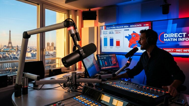 Simon Le Baron : Nouveau Animateur de la Matinale France Info