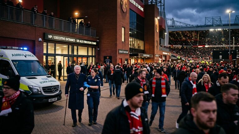 Sir Alex Ferguson Hospitalisé Avant Manchester United Liverpool