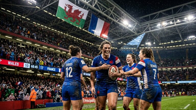 Six Nations Féminin 2026 : France Domine Pays de Galles Malgré Entame Chaotique