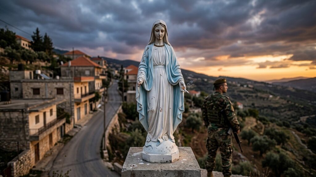 Soldat Israélien Emprisonné Après Avoir Fait Fumer Statue Vierge Au Liban