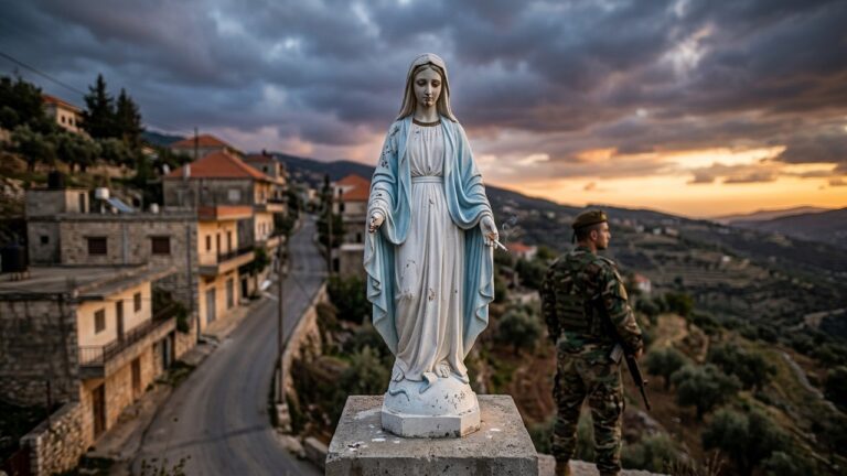 Soldat Israélien Emprisonné Après Avoir Fait Fumer Statue Vierge Au Liban