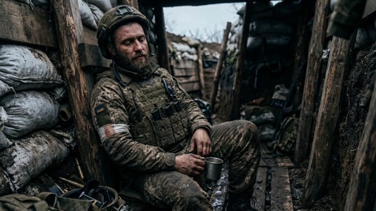 Soldat Ukrainien Survécu Deux Semaines dans Tranchée Russe