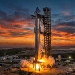 SpaceX Retente le Lancement de Starship : Enjeux Cruciaux pour l’Espace