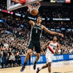 Spurs Blazers Playoffs NBA : Heure et Chaîne pour le Match 1 de Wembanyama