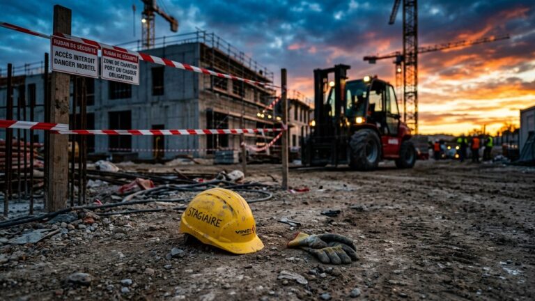 Stagiaire Décédé sur Chantier : Règles de Sécurité Essentielles