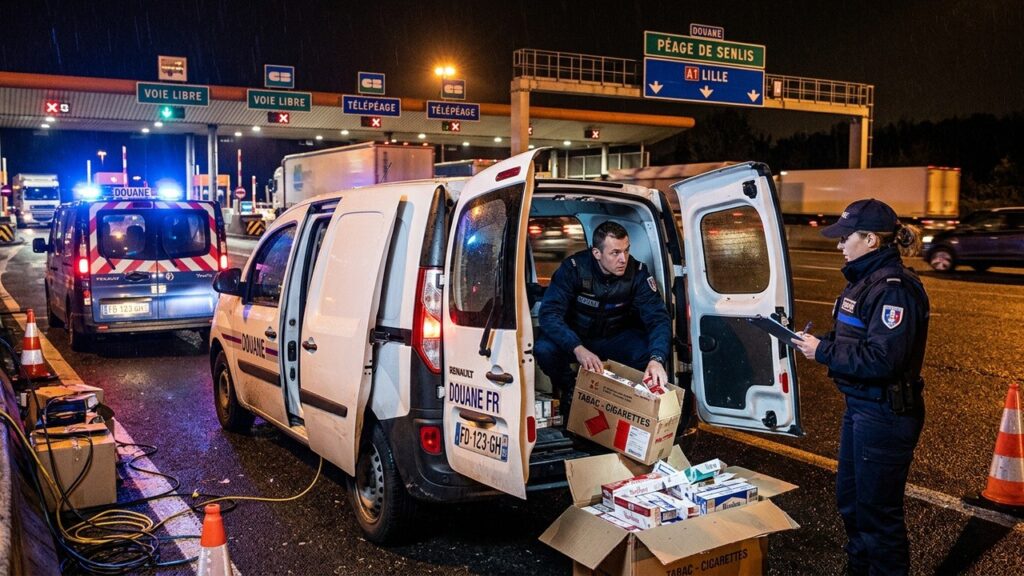 Tabac de Contrebande sur l&rsquo;A1 : Passeur Arrêté avec 700 Kg