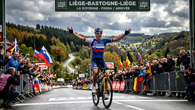 Tadej Pogacar Écrase Liège-Bastogne-Liège et Rêve de Merckx