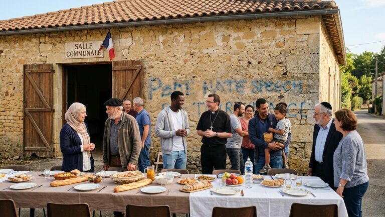 Tags Islamophobes dans le Lot-et-Garonne : Un Acte Odieux Condamné avec Force