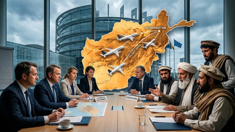 Talibans à Bruxelles : Discussions sur les Expulsions d&rsquo;Afghans